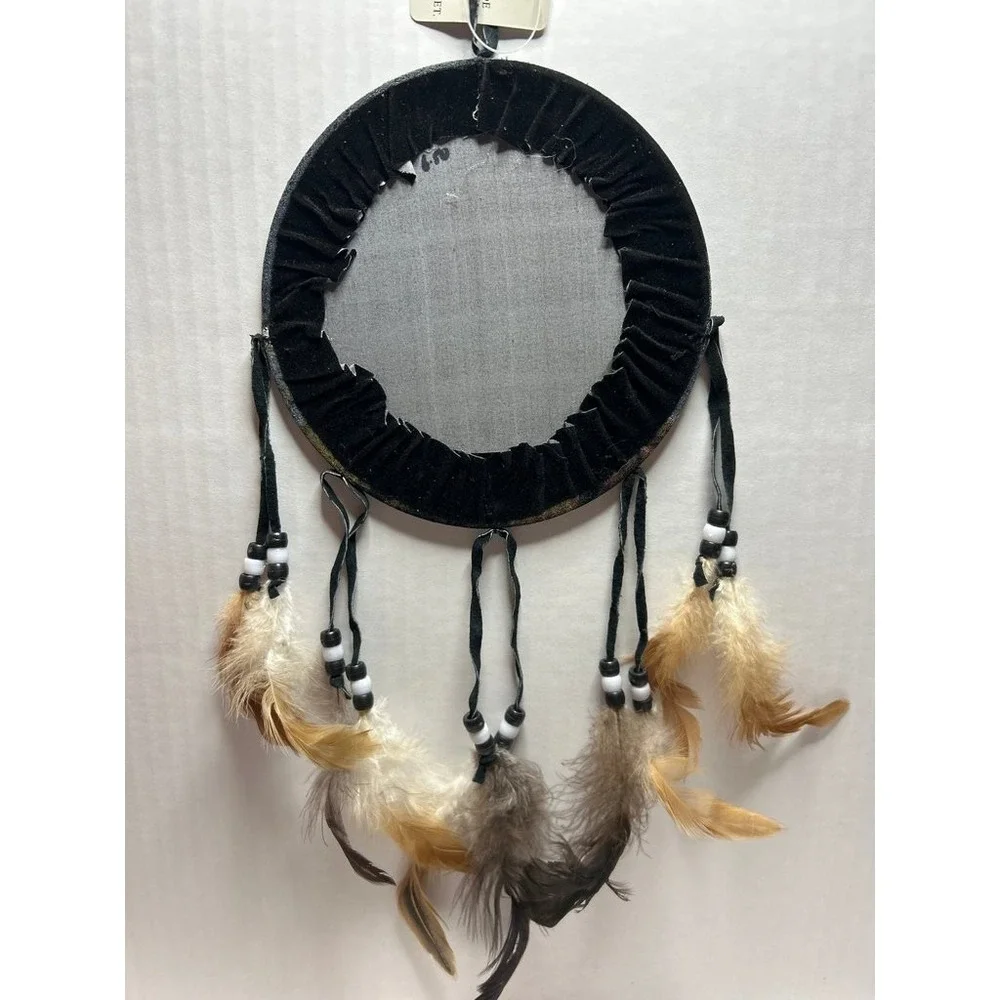 Native American Style Dreamcatcher with‎ Horse and Rider Design